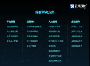 司通科技 專業(yè)MT4出租與外匯軟件外包，助推金融發(fā)展